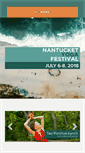 Mobile Screenshot of nantucketyogafestival.com